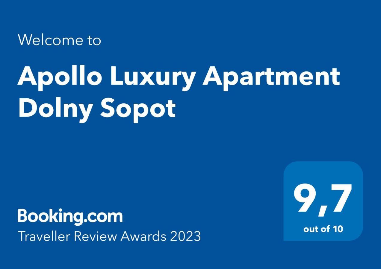 Apollo Luxury Apartment Dolny Sopot Extérieur photo